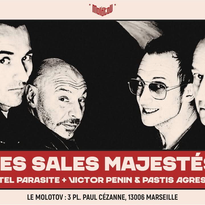 L’Apocalypse c’est jeudi 10 avril 2025 au Molotov à Marseille et Samedi 12 à…