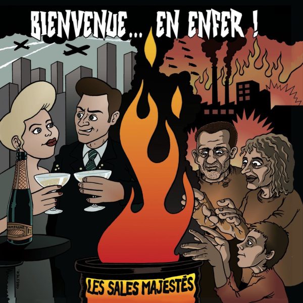 Bienvenue en enfer – pochette
