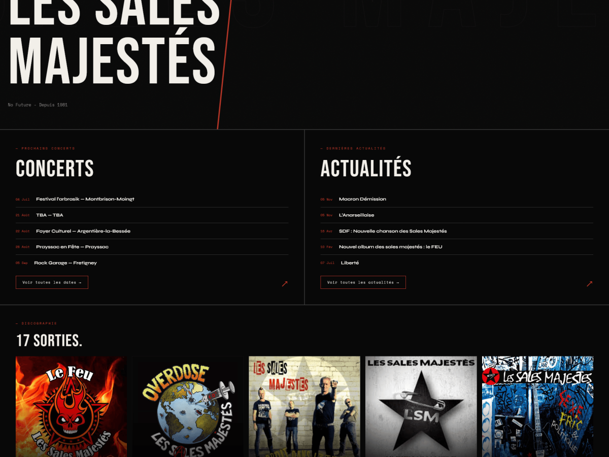 Le site fait peau neuve