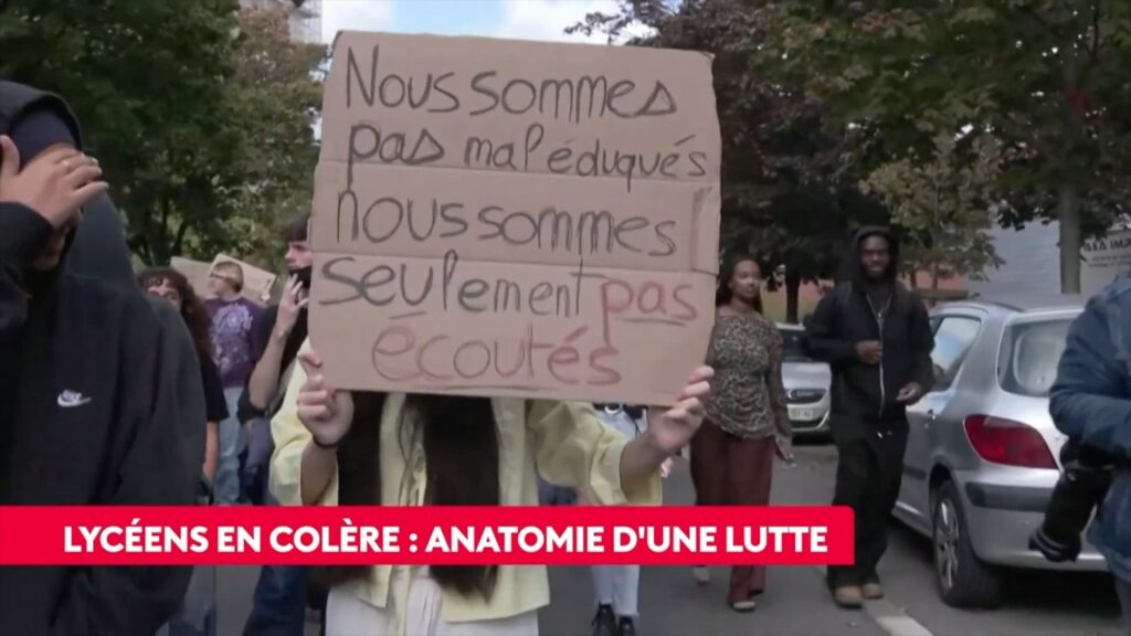 Soutien à la jeunesse courageuse de France, les lycéens, les collégiens, les…